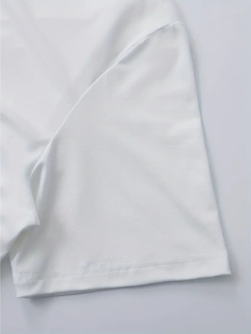 Camiseta elegante de manga corta