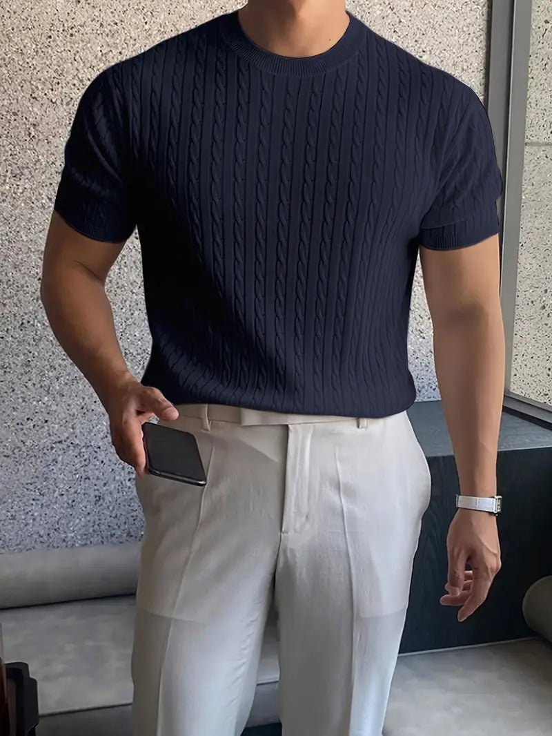 Jersey elegante de punto