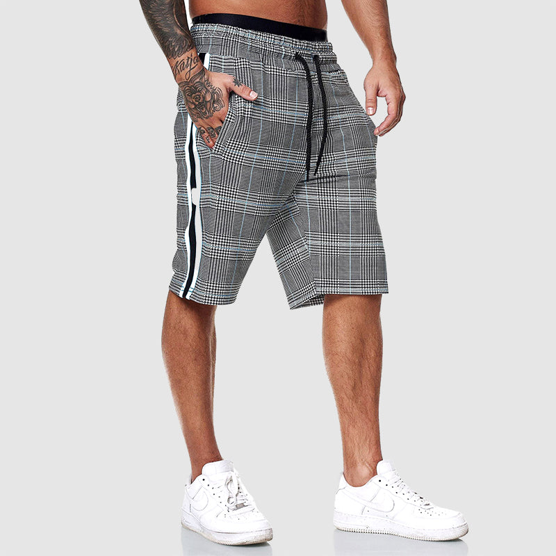 Pantalones cortos a cuadros Alpha