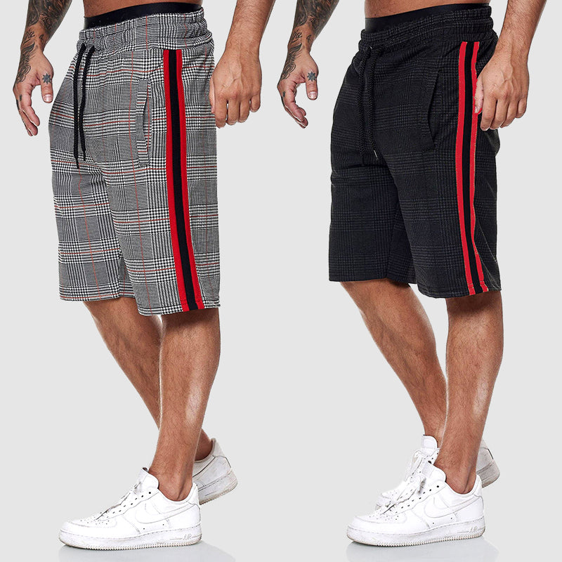 Pantalones cortos a cuadros Alpha