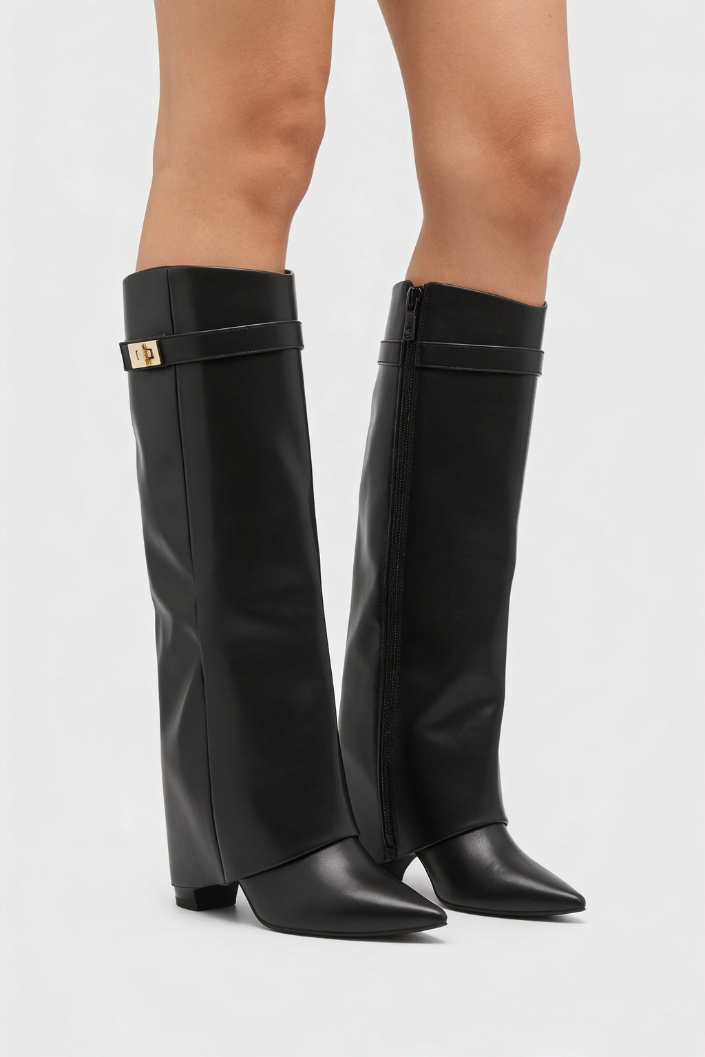 Julia - Botas de cuero de cabritilla